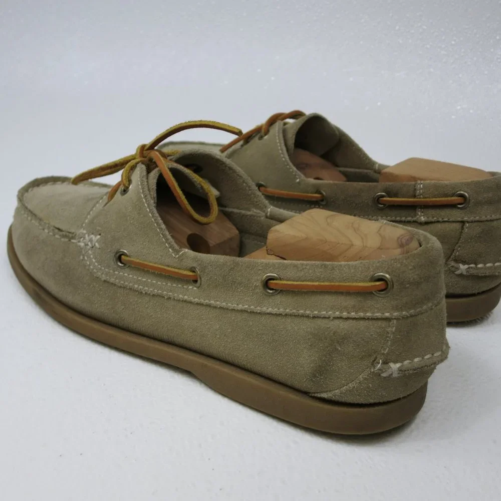 Nunn Bush Suede Leather Deck Shoes Footwear Casual Comfort 10.5 M
